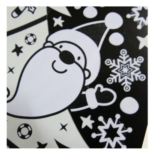 스티커몰 부분야광눈꽃 산타의_행복트리 GDT-876X