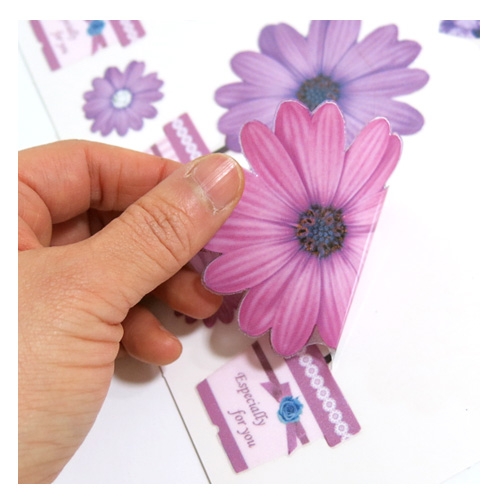 스티커몰 그래픽s 보라화분 GDT-932