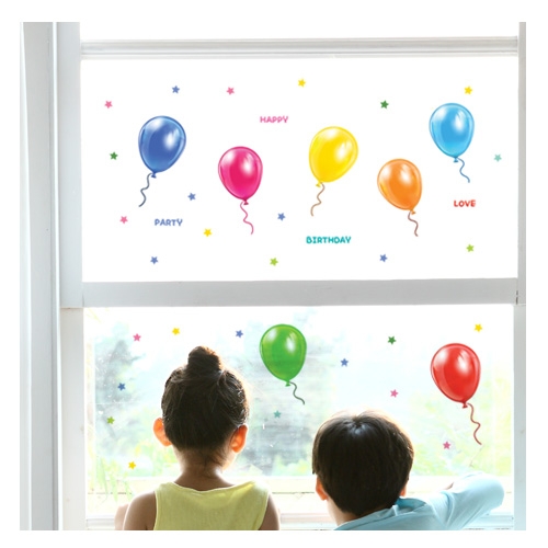 스티커몰 그래픽s 해피파티풍선 GDT-938