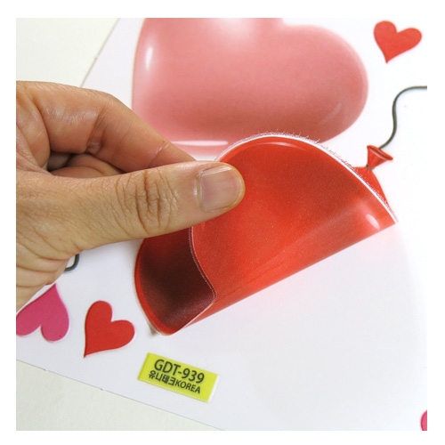 스티커몰 그래픽s 러브러브풍선 GDT-939