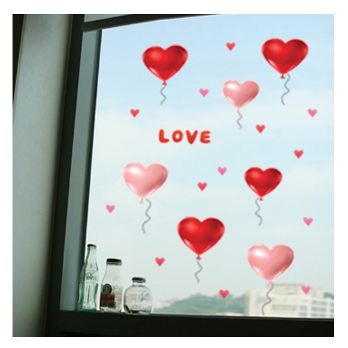스티커몰 그래픽s 러브러브풍선 GDT-939