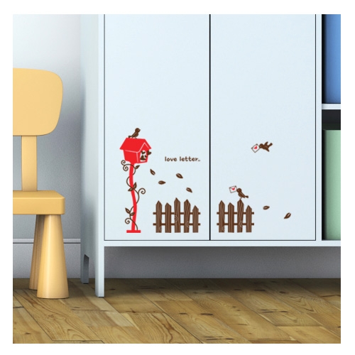 스티커몰 그래픽s 러브레터우체통 GDT-941
