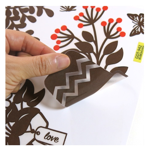 스티커몰 그래픽s 헬로우선인장 GDT-942