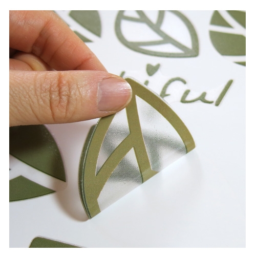 스티커몰 그래픽s 그린잎 GDT-949