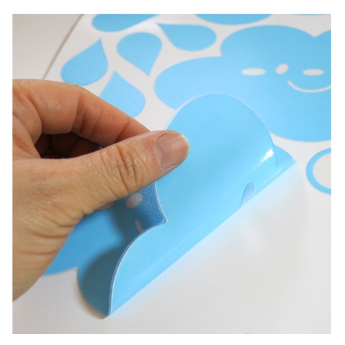 스티커몰 그래픽s 스마일구름 GDT-952