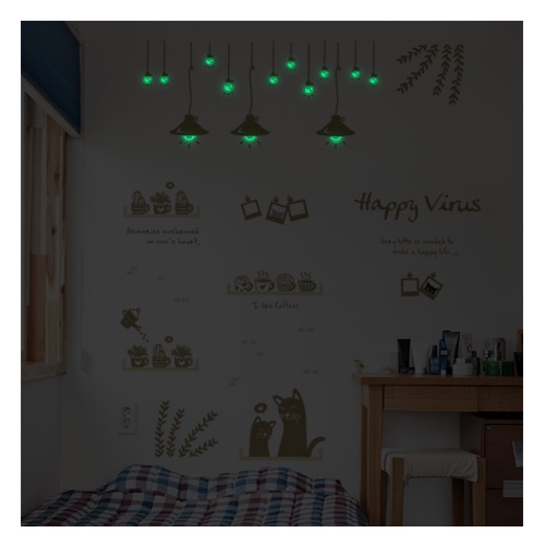 스티커몰 그래픽아트G 등카페 GRT-02