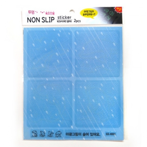 스티커몰 투명논슬립(8개) 춤추는돌고래 GS-4001