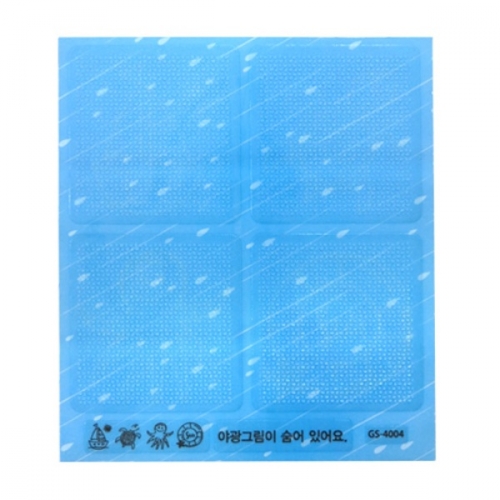 스티커몰 투명논슬립(8개) 낭만바다 GS-4004