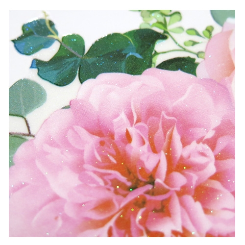 스티커몰 반짝이 데코(2매) 뷰티플라워 GS-5002