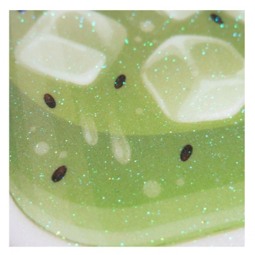 스티커몰 반짝이 데코(2매) 상큼과일주스 GS-5010