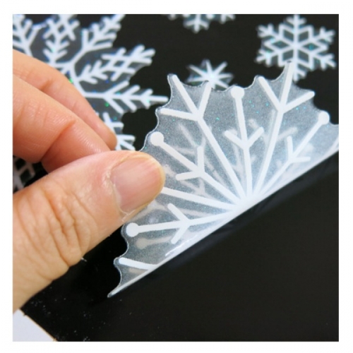 스티커몰 반짝이 X-MAS(2매) 눈꽃송이 GS-5701