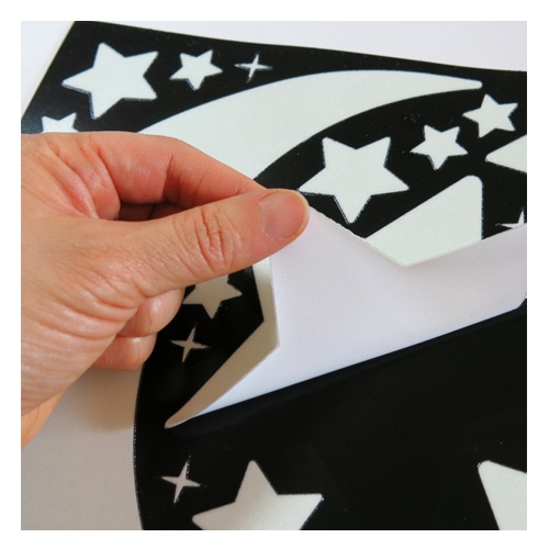 스티커몰 야광STICKER 달과별 GS-602