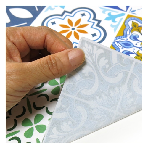 스티커몰 모던TILE 유러피언블루 GS-701