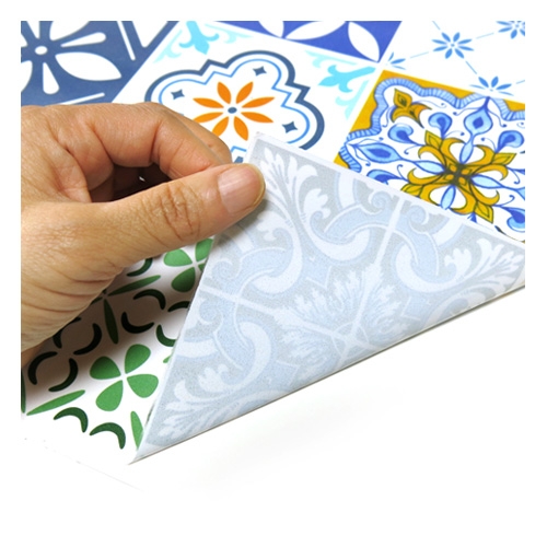 스티커몰 모던TILE 모던_블루 HP-7001