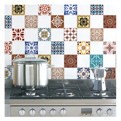 스티커몰 모던TILE 모던_브라운 HP-7003