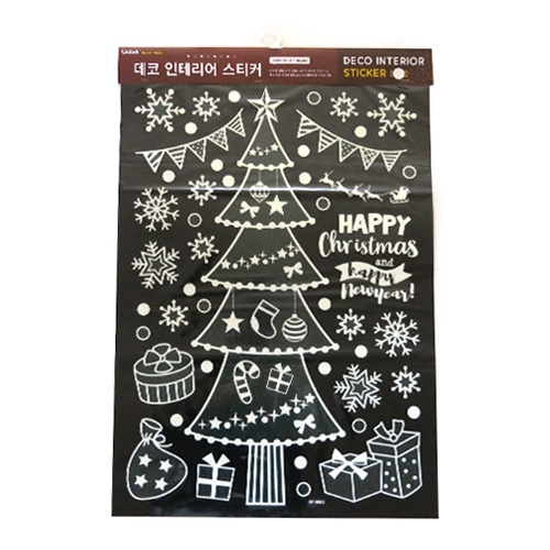 스티커몰 반짝이 빅 겨울 선물트리 HP-8002