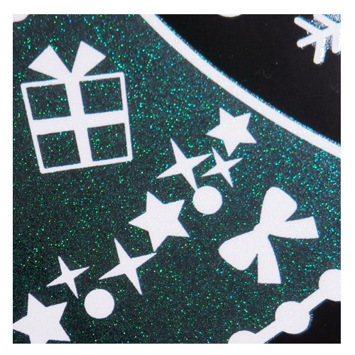 스티커몰 반짝이 빅 겨울 선물트리 HP-8002