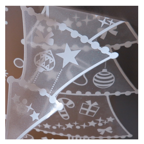 스티커몰 반짝이 빅 겨울 선물트리 HP-8002