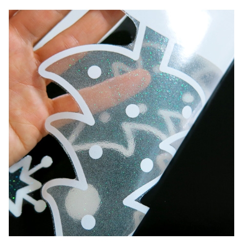 스티커몰 반짝이 빅 겨울 큰눈사람 HP-8003