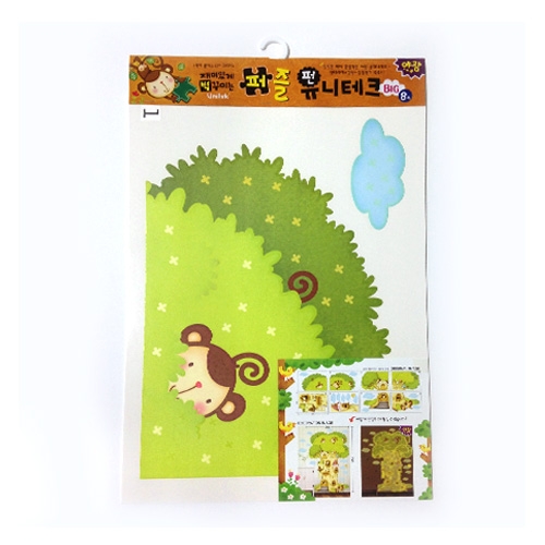 스티커몰 퍼즐빅 나무 MDM-001