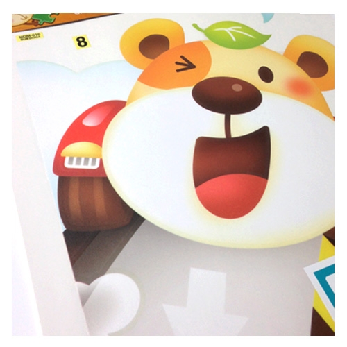 스티커몰 퍼즐빅 동물자동차 MDM-010