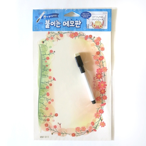 스티커몰 붙이는메모판 코스모스 MM-911