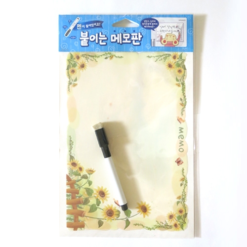 스티커몰 붙이는메모판 해바라기 MM-912