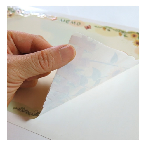 스티커몰 붙이는메모판 해바라기 MM-912