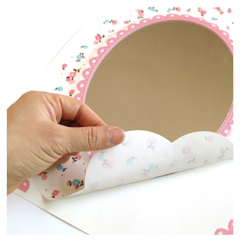 (환타스틱스)붙이는거울 아이보리안개 MR-448