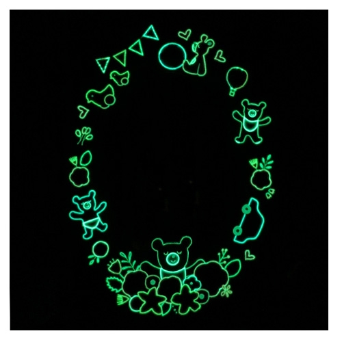 (환타스틱스)붙이는거울 곰인형&장난감 MR-463