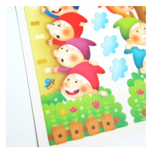 스티커몰 야광스위치코디(2매) 백설공주 NC-21