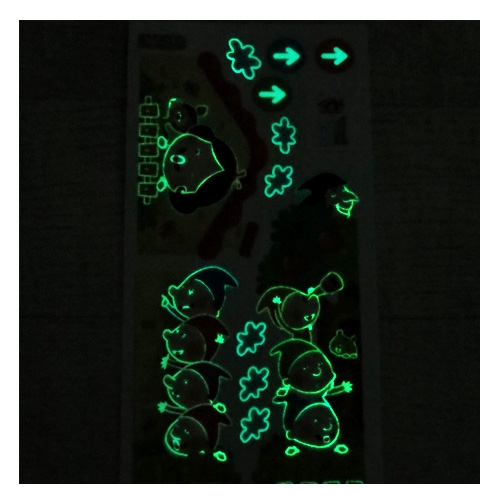 스티커몰 야광스위치코디(2매) 백설공주 NC-21