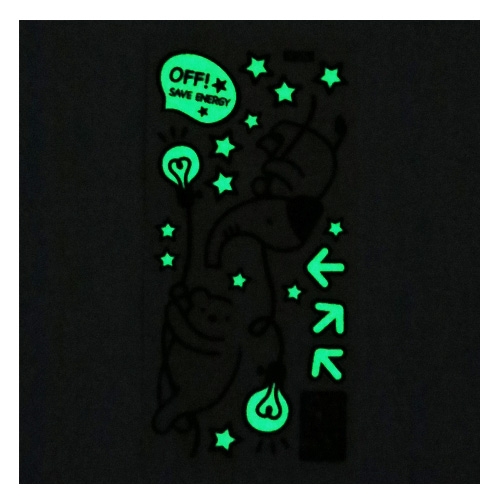 스티커몰 야광스위치코디(2매) 애니멀_프렌즈 NC-03