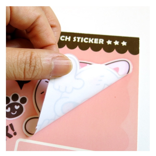 스티커몰 야광스위치코디(2매) 귀염고양이 NC-53