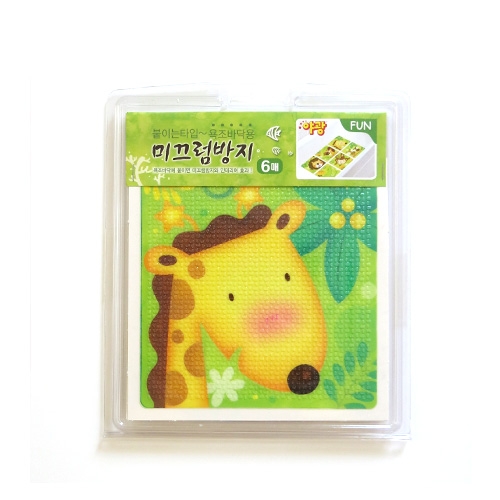 스티커몰 논슬립(6매) 동물친구들 NSF-32102