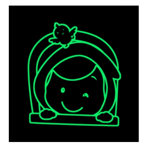 스티커몰 논슬립(6매) 빨간모자 NSF-32110