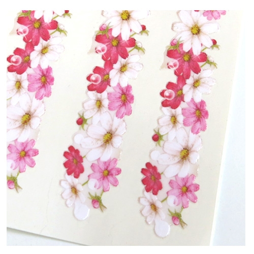 스티커몰 포인트라인(2매) 코스모스라인 PL-12063