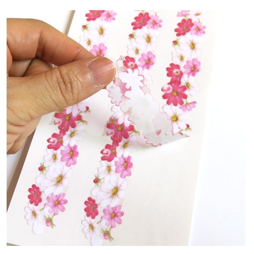 스티커몰 포인트라인(2매) 코스모스라인 PL-12063