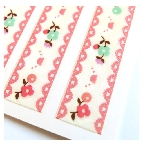 스티커몰 포인트라인(2매) 아이보리라인 PL-12064