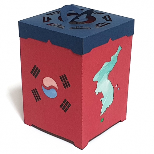 [키즈킹] 투각등 만들기/우리나라(LED)