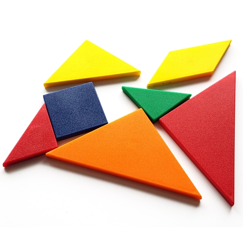 크레망 도형퍼즐 자석 칠교놀이 도안 탱그램 70조각