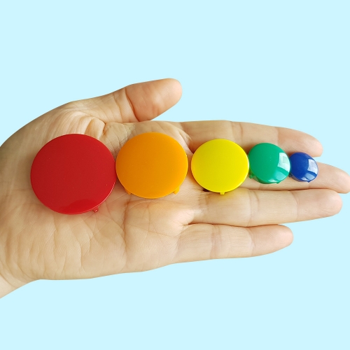 크레망 메모홀더 칼라 원형자석 냉장고자석 단추자석