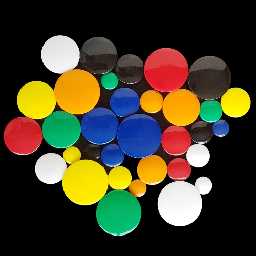 크레망 메모홀더 칼라 원형자석 냉장고자석 단추자석