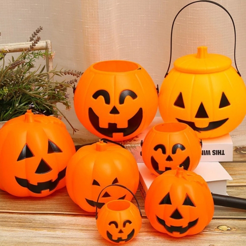 나성 할로윈 호박바구니 LED (소 중 대사이즈)