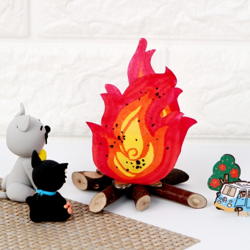 메이크문구 DIY621 감성불멍모닥불만들기