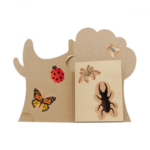 곤충 스티커_5매