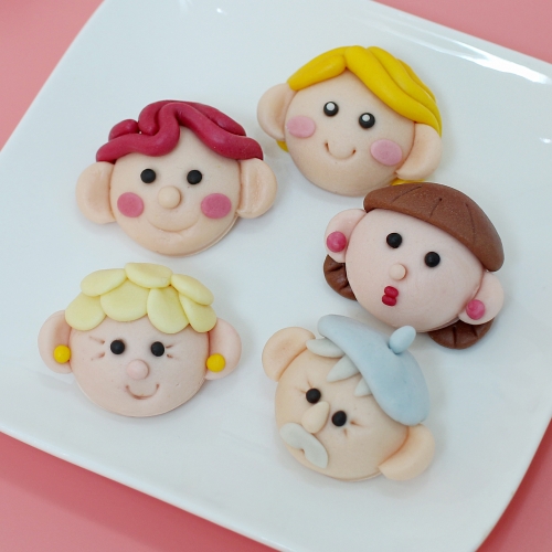 추석 가족 송편 만들기 반달떡 DIY키트 (1인) 라이스클레이 가정배포용 비대면키트