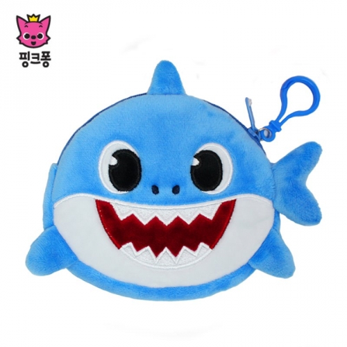 핑크퐁_상어가족 동전지갑(블루)(WP-B60)