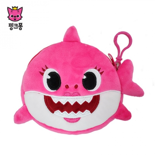 핑크퐁_상어가족 동전지갑(핑크)(WP-B60)