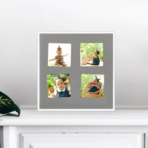 UHD급 고화질 메탈 포토 블럭 마그넷 퍼즐 스퀘어 액자(소)